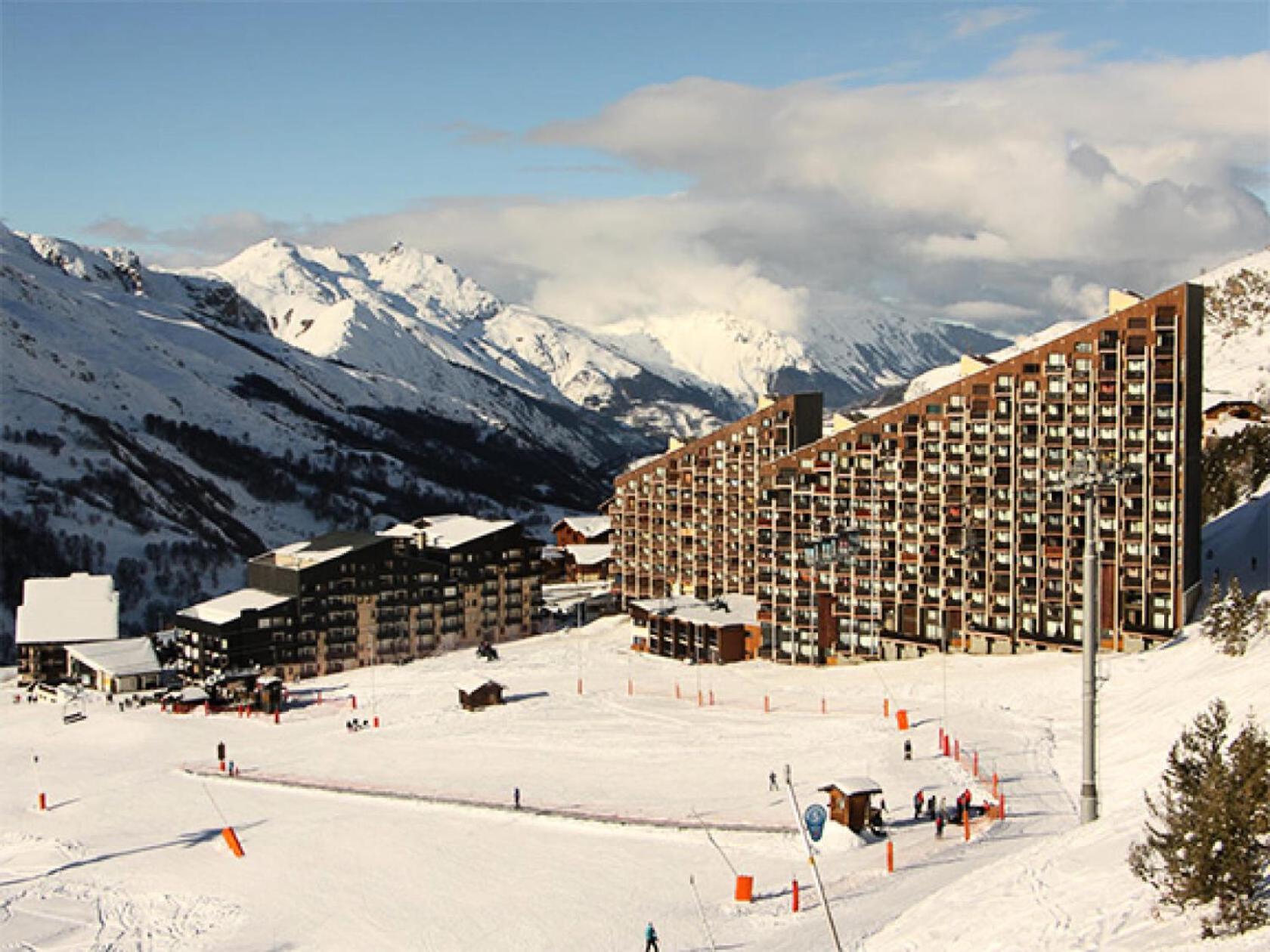 Residence Grande Masse - Studio Confortable - Depart Et Retour Skis Aux Pieds - Balcon Mae-2814 Saint-Martin-de-Belleville Dış mekan fotoğraf